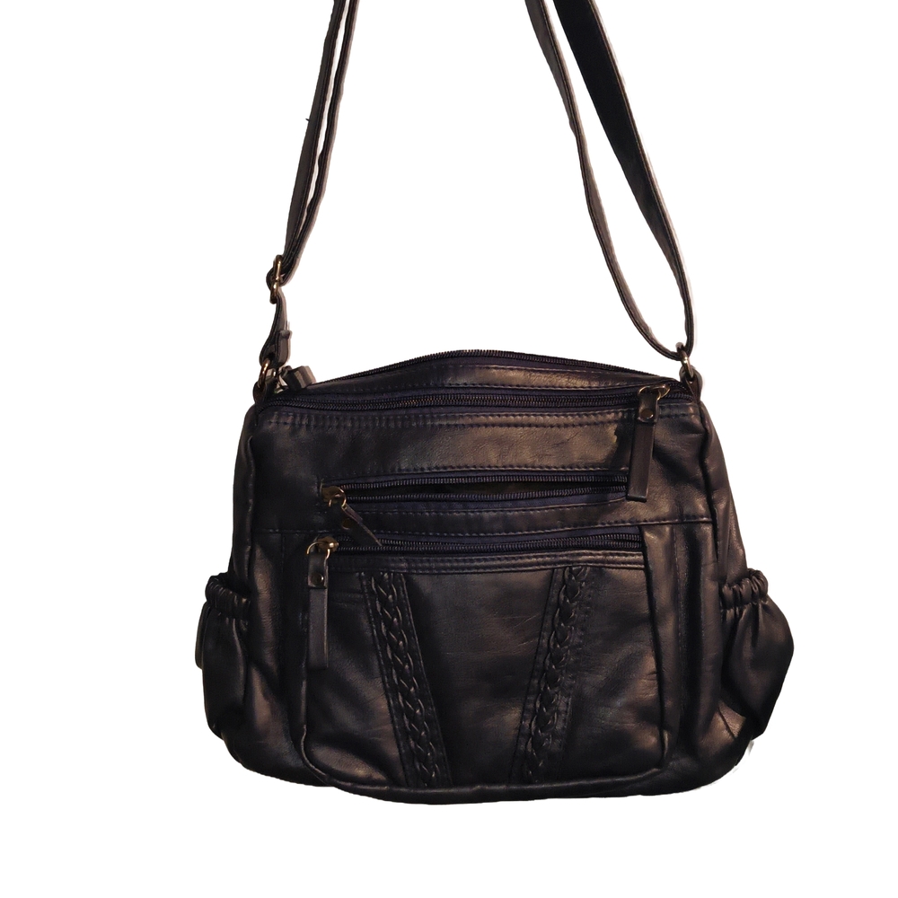 Chic Navy Blue  Crossbody Bag Volganik Rock